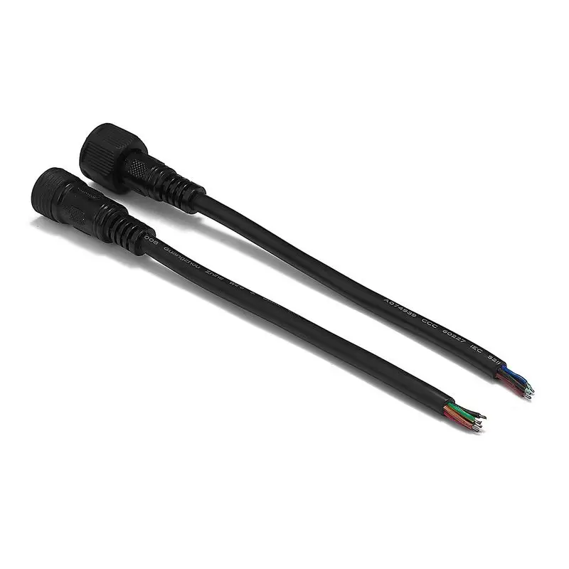 5 контактный Штекерный водонепроницаемый разъем кабель питания 0 мм