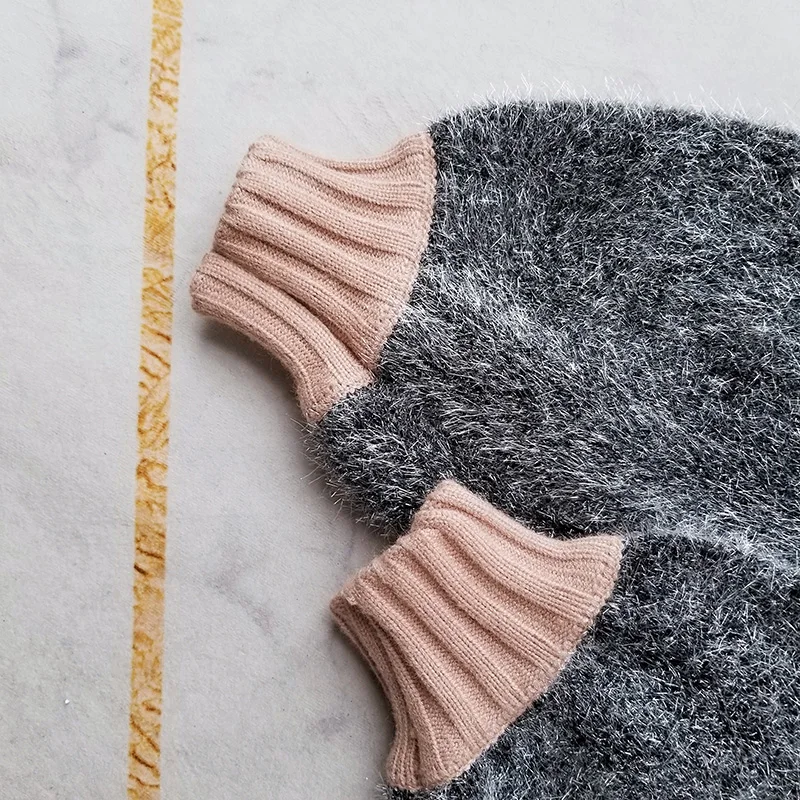 Женский кардиган из кашемира H.SA повседневный Свободный с V образным вырезом и