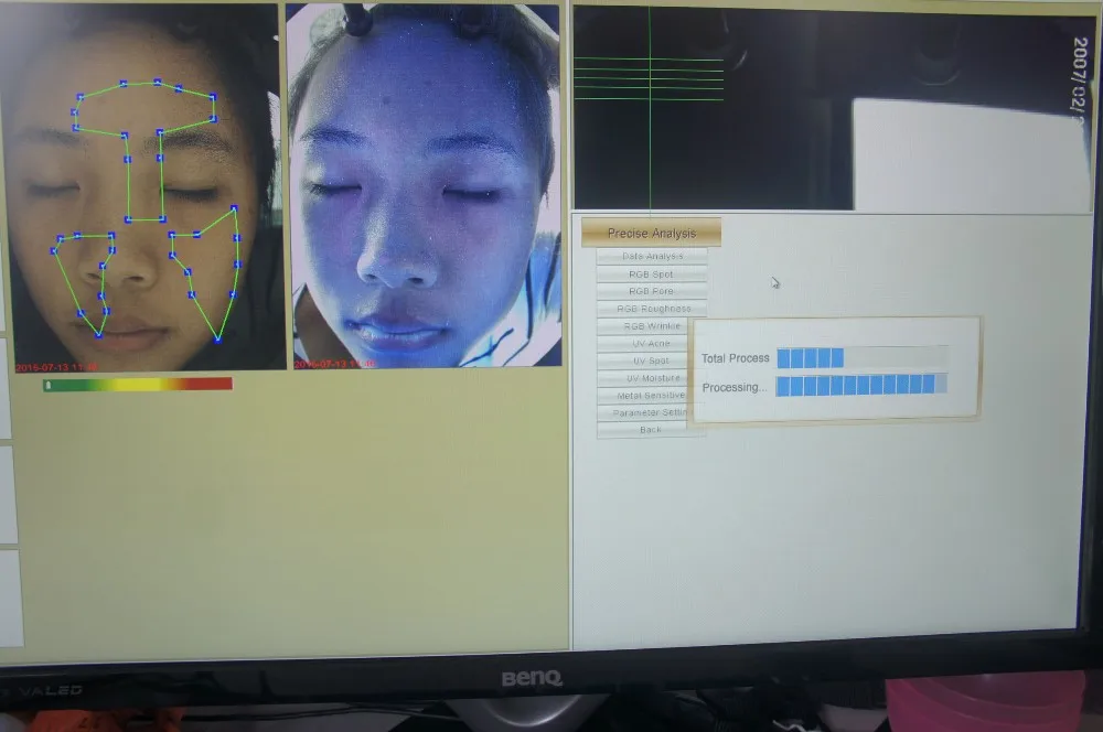

CE certified skin testing machine! 3D mirror digital skin analyzer in china