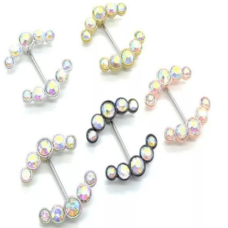 Women Body Piercing Steel Sexy Sparkling Nipple Bar Barbell Love Dangle Rushed Fake | Украшения и аксессуары