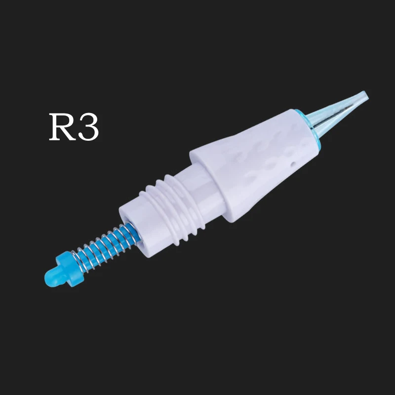 50 шт. тату иглы картридж R1 R3 R5 F5 F7 используется для Artmex V8 V6 PMU полупостоянные бровей