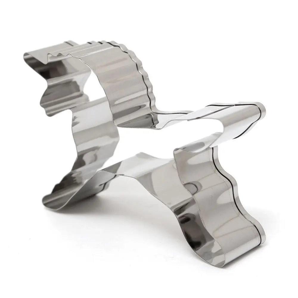 1 шт. нержавеющая сталь лошадь печенья резак формы украшения торта бисквит форма