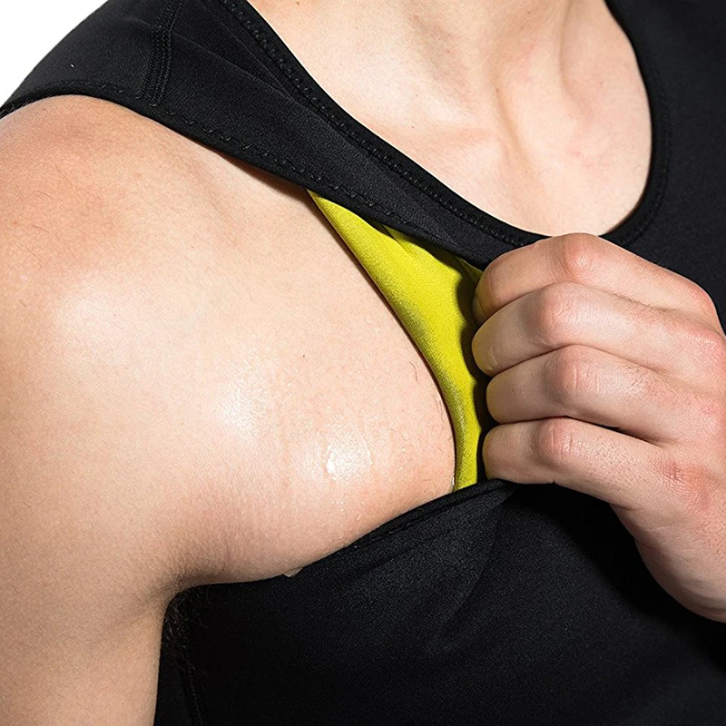 Пояс для похудения живота мужской жилет формирователь тела неопрен сжигание