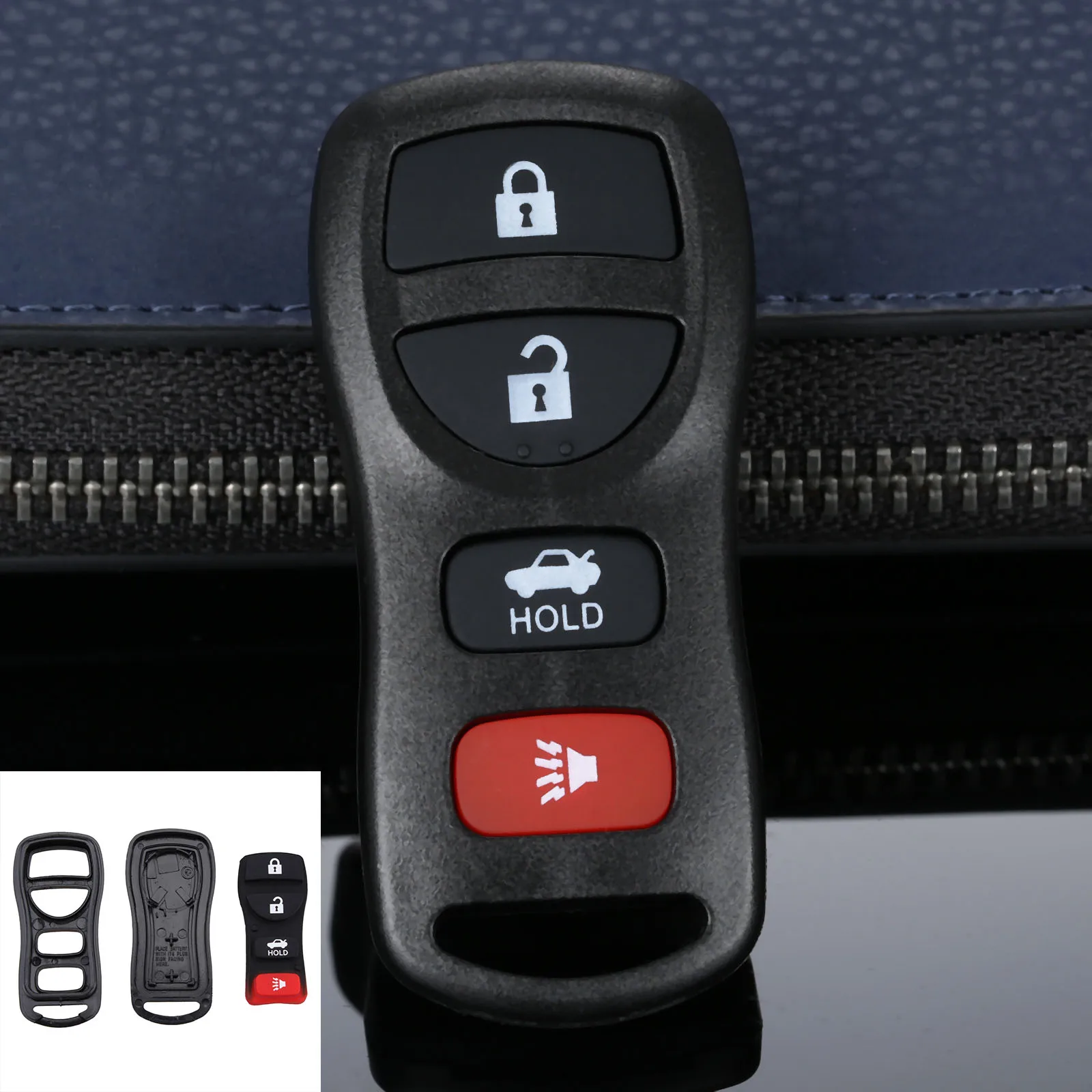 Автомобильный брелок без ключа, чехол для Nissan Sentra Armada 350Z Altima Maxima Infiniti FX35 EX35 FX45 QX56 G35 M45 I35 Q45