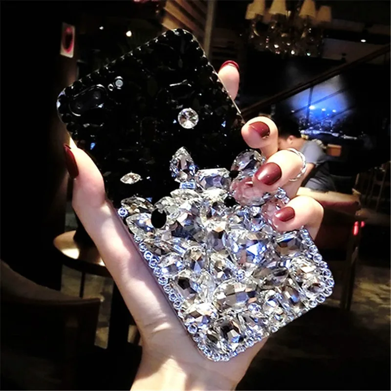 Роскошный чехол со стразами для Samsung Galaxy S10 S9 S8 S7 S6 Edge Plus Note 9 8 5 |