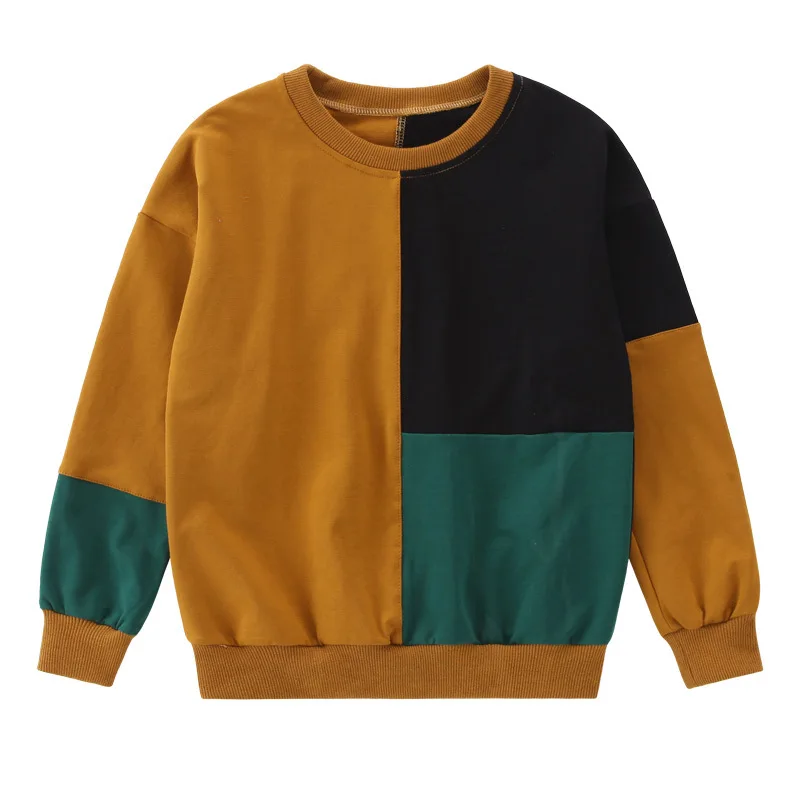

Fashion 2018 Autumn Boys Tops Cotton Kids T Shirts Long Sleeves T shirt Tees Teenage School Boys Outerwear BC388