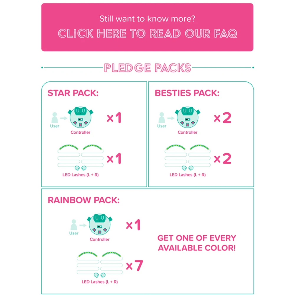 Новый светодиодный свет ресниц светящиеся Сияющие ресницы для вечерние макияж