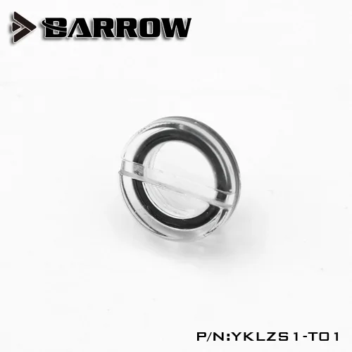 Barrow TZS1 A02/YKLZS1 T01 G1/4 ''белый черный серебристый золотой акриловый водяной