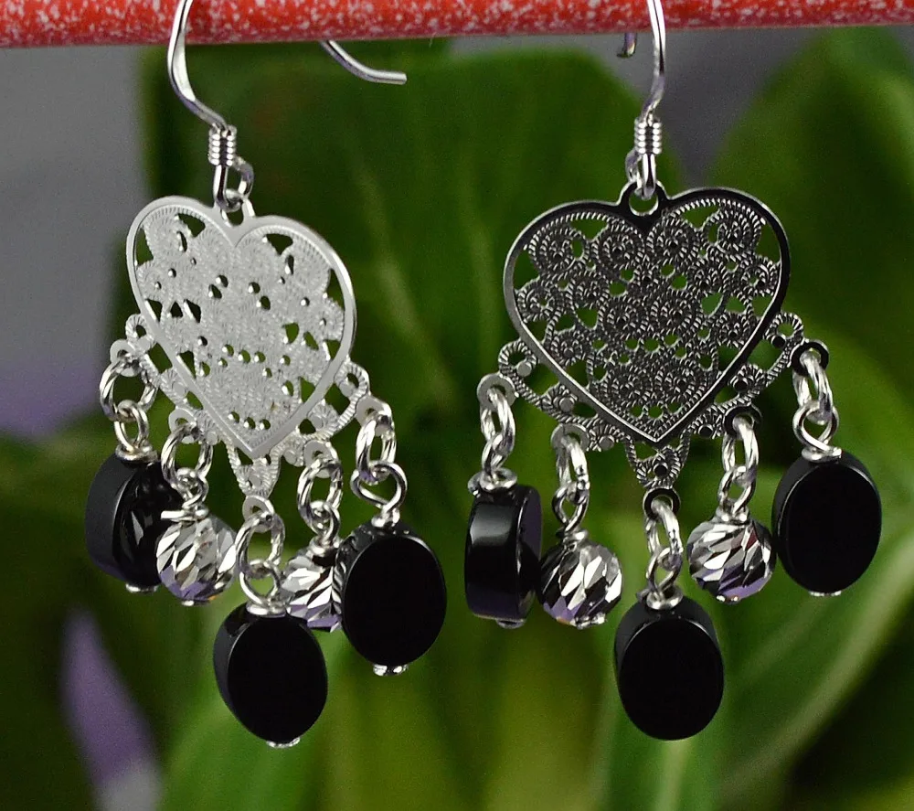 

Guarantee Plain 925 Sterling Silver Heart earrings , 4.7 g, EA3345