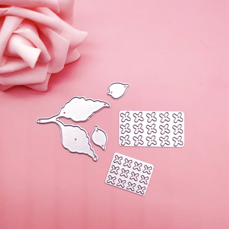 Цветочный горшок для вырезания металла рождественских трафаретов DIY