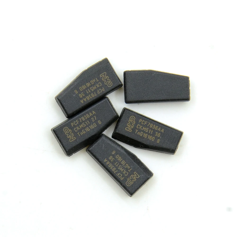 HKSZUKEY 5pcs/lot Professional PCF7936AS ID46 Transponder Blank Crypto Chips PCF7936 Unlock Chip ID 46 PCF 7936 | Запчасти для авто