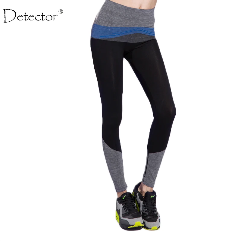Детектор Для женщин Йога эластичные брюки с высокой посадкой быстросохнущая