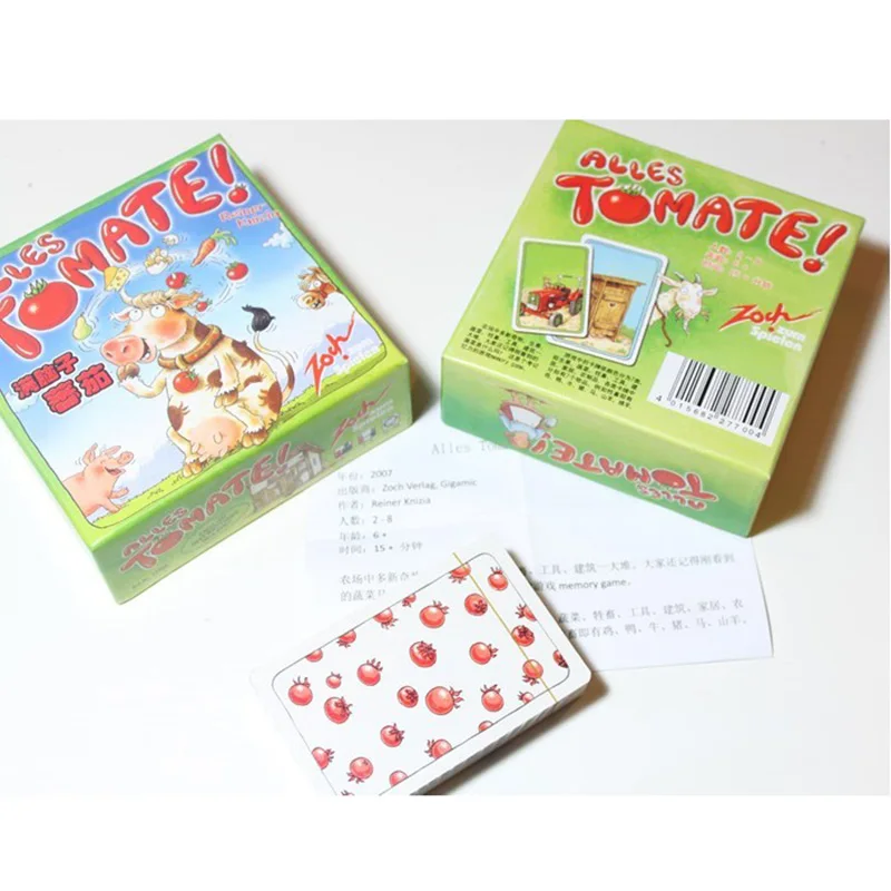 2-8 игроков Alles Tomate карты игра смешная настольная транзакции Metting | Спорт и