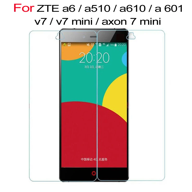 Защитное стекло для Zte Blade A6 закаленное V7 Lite A610 A510 A601 V8 mini A612 L7 A521 A330|Защитные стёкла