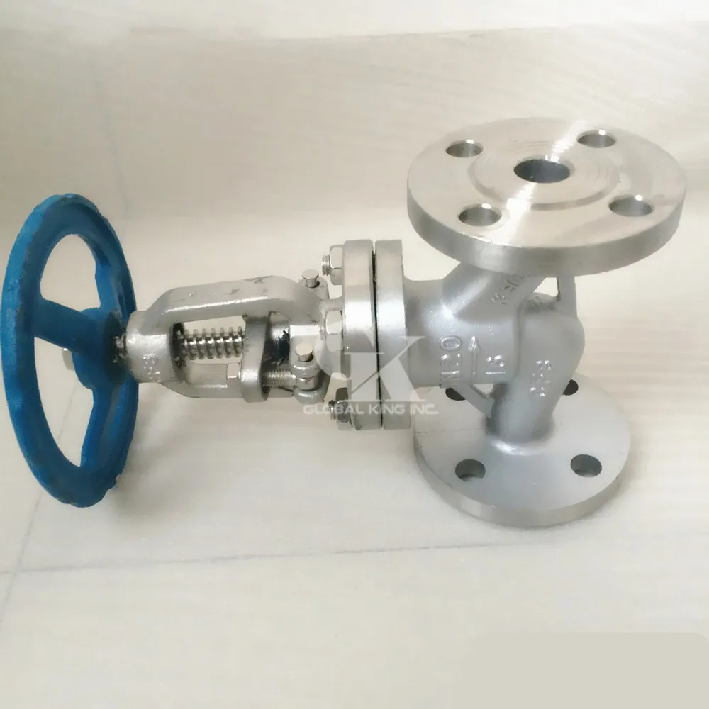 DN15 1/2 &quotGB j41w-16p фланцевые Нержавеющая сталь 304 Глобусы Клапан cf8 водяного пара |