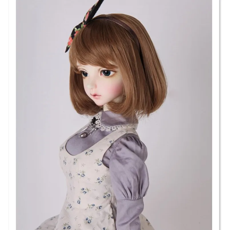 Модный BJD парик 1/3 1/4 1/6 аксессуары для кукол красивые короткие искусственные
