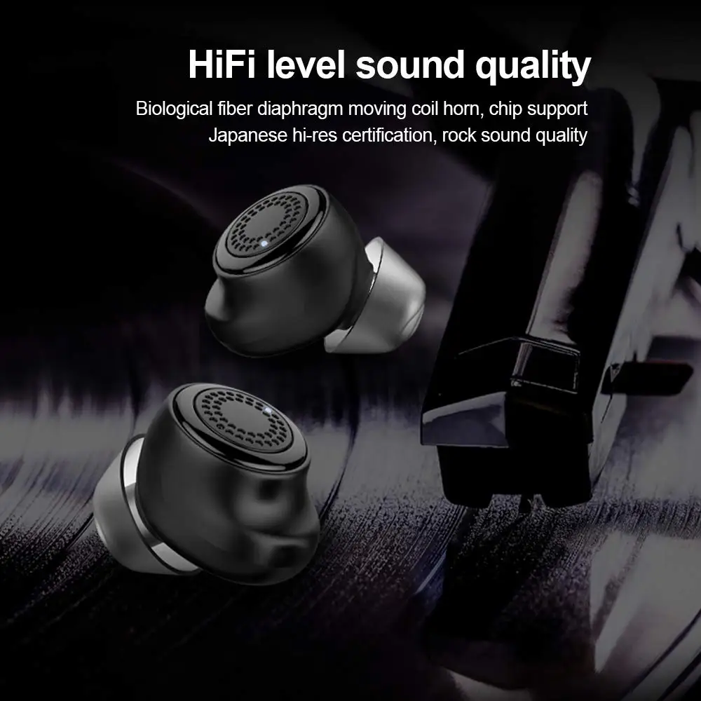 OVEVO, Q63, HiFi, двойной TWS, Bluetooth 5,0, наушники, зарядка, 3D стерео гарнитура, IPX5, водонепроницаемые спортивные наушники для телефонов