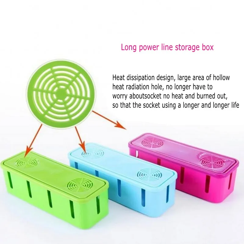 Противоударная подключаемая электрическая розетка коробка для хранения