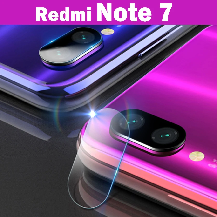 Защитная пленка для объектива задней камеры xiaomi redmi note 7 закаленное стекло note7