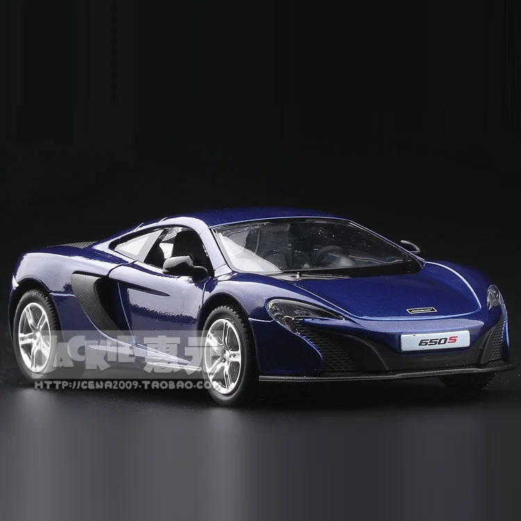 Высокая имитация изысканных литья под давлением и игрушечных автомобилей: RMZ city Car Styling mlaren 650S Supersport 1:36 литье под давлением модель игрушечного автомобиля
