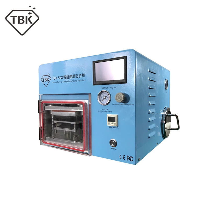 100% Оригинальные TBK-508 изогнутые Debubble ЖК-Ламинаторы для ЖК-дисплея Samcung S6 S7 S8 Edge и