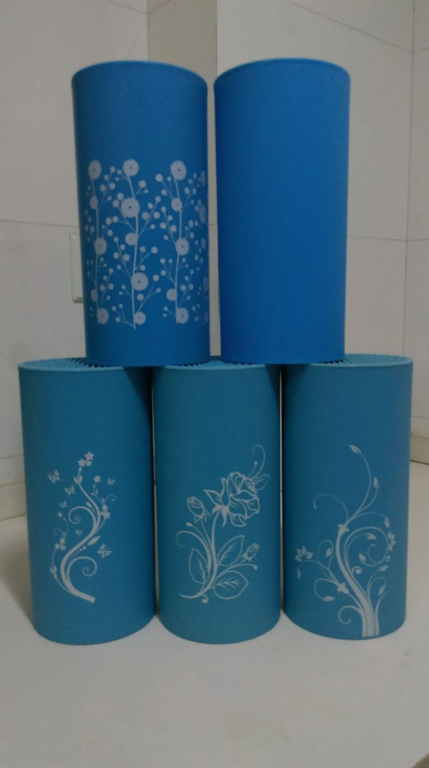 Пластиковый держатель для ножей синяя Подставка под лезвия кухонные инструменты