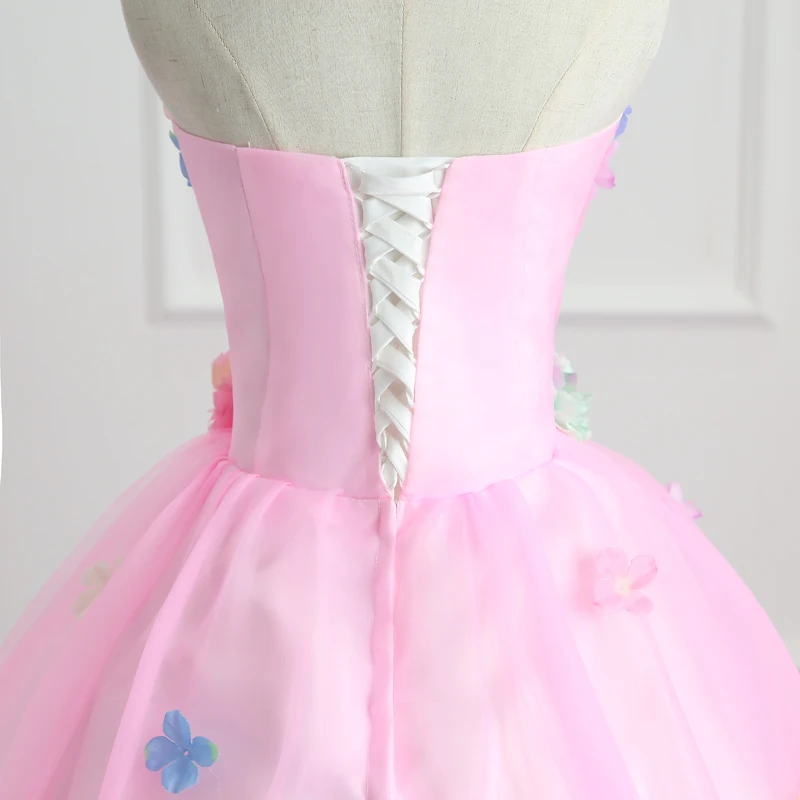 Женское бальное платье Mrs Win кружевное с цветами и кристаллами | Свадьбы торжества