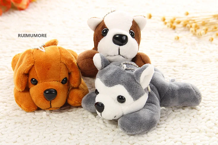 1piece random color 2models-12 см и каблуке 15 см прибл. Новая плюшевая игрушка для собак; Игрушки для маленьких собак, Подарочная детская цепочка для ключей плюшевая собака мягкие игрушки - Цвет: 1piece random color