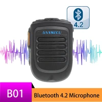 bluetooth microphone b01 handheld wireless microphone for 3g 4g newwork ip radio with realptt zello app android mobile phone