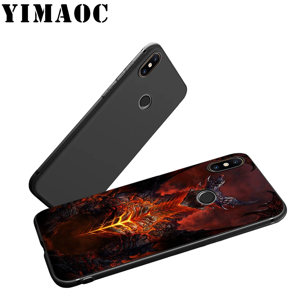 Мягкий силиконовый чехол YIMAOC World of Warcraft для Xiaomi Redmi Note 9 Mi 8 Se 7 6 6A A1 A2 4X 4A 5A 5 MAX 3 MiA1 |