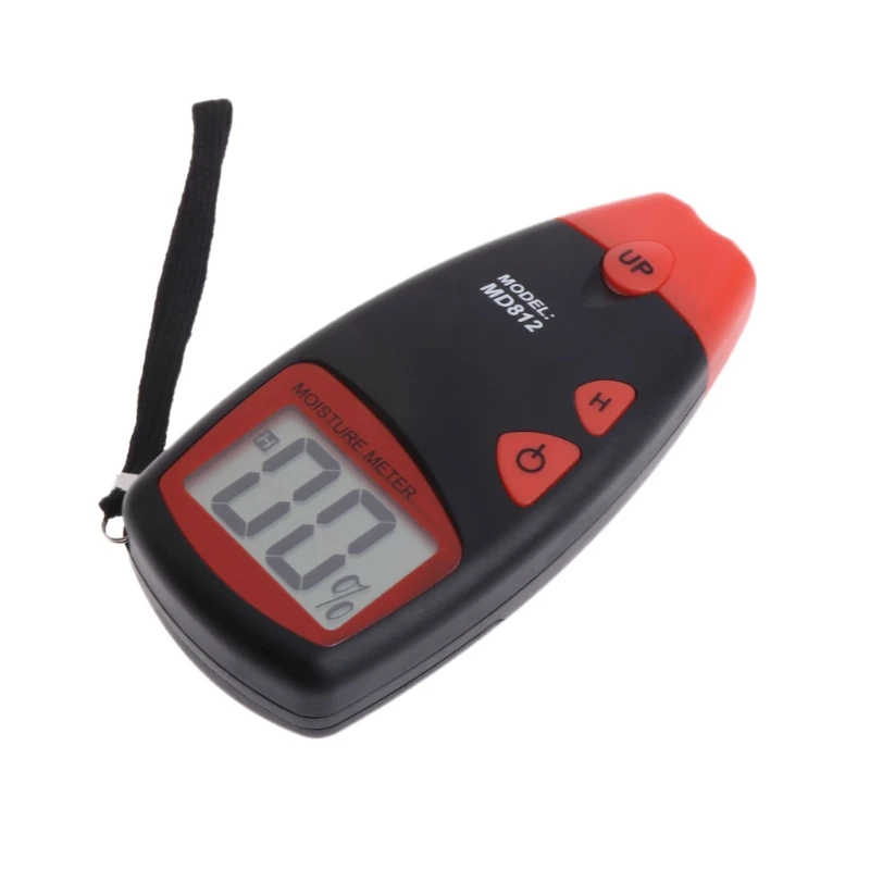 

MD812 Digital Wood Moisture Meter With LCD Display Two Pins Humidity Tester Timber Damp Detector Moisture Meter Test Tester W315
