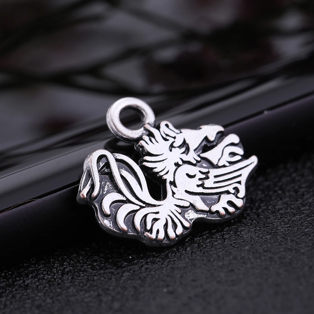 EUEAVAN 25 шт. металлическое приспособление в South Carolina Gamecocks команда подвески старинные серебряные ювелирные изделия находка для подарок ручной работы DIY