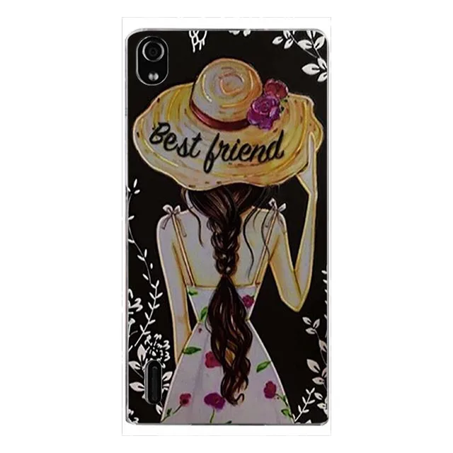 L104 Для huawei Ascend P7 P7-L10 P7-L00 чехол для телефона huawei Ascend P 7 чехол с принтом для huawei Ascend P7-L05 чехол для P7-L11 - Цвет: L104