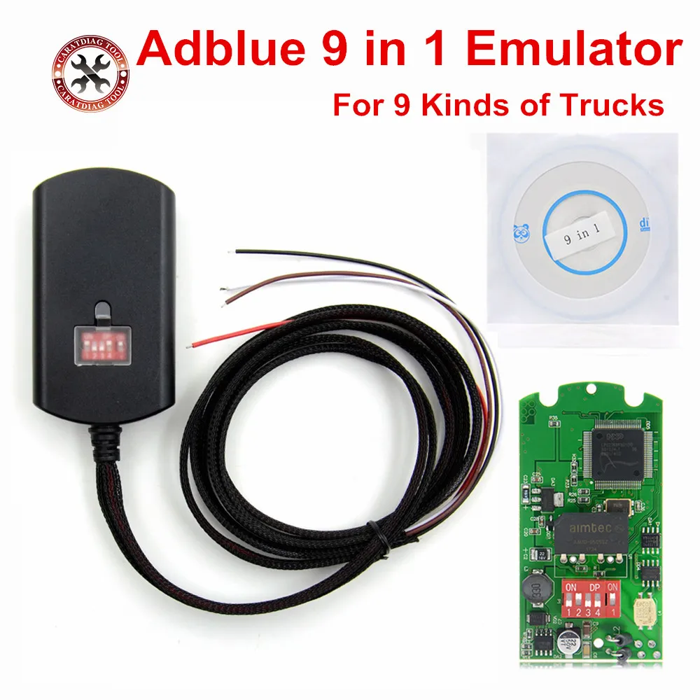 2021 Adblue 9 в 1 Обновление 8 для Грузовиков Универсальный эмулятор AdBlue сверхмощный не