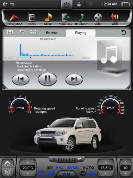 BYNCG 1" Android 7.1.1 четырехъядерный 2GB ram автомобильный DVD для TOYOTA Land Cruiser 200 2008- 1024*768 емкостный экран 32g rom gps