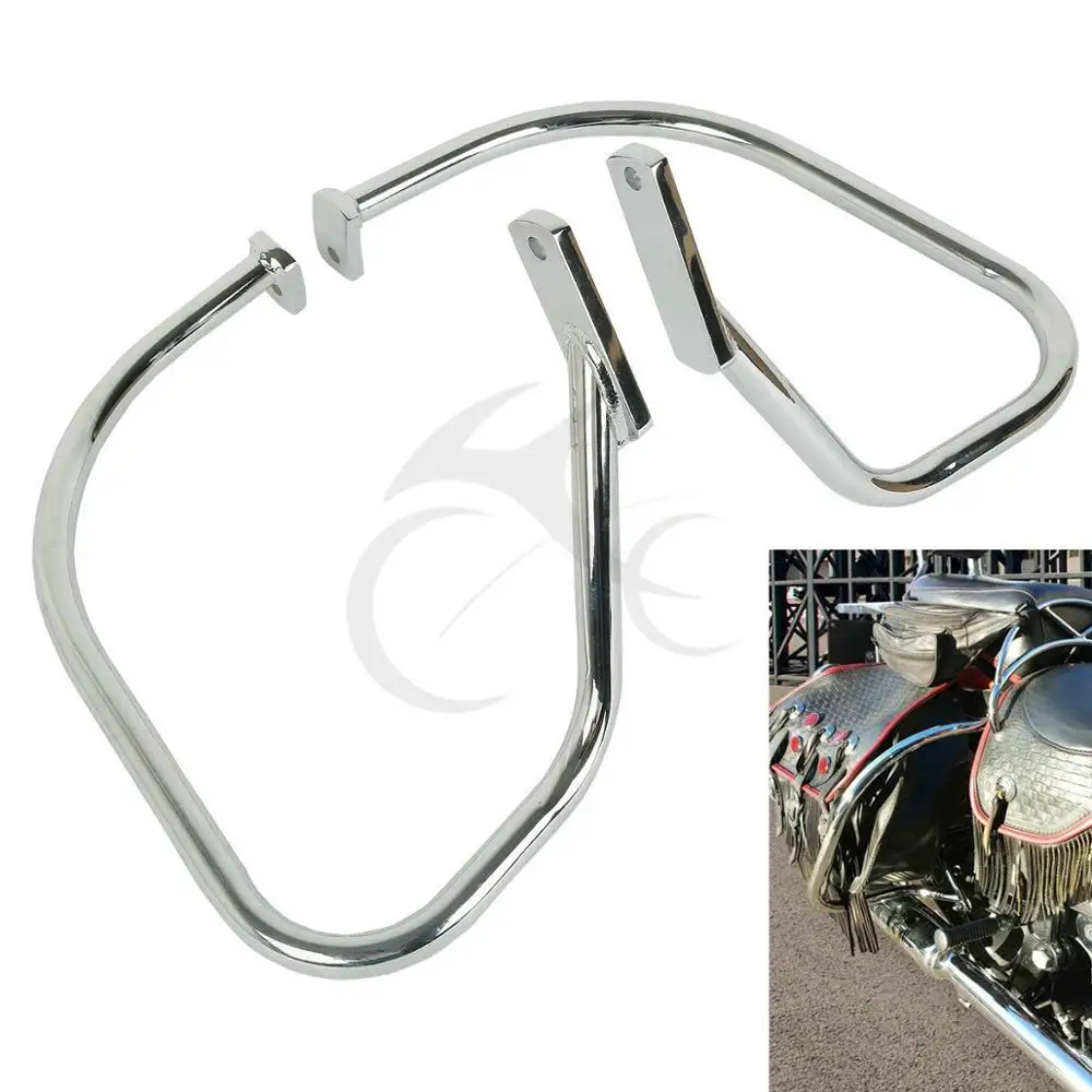 Мотоцикл Защита седельной сумки Rail аварийный стержень для Harley Softail Heritage Springer FLSTS 97