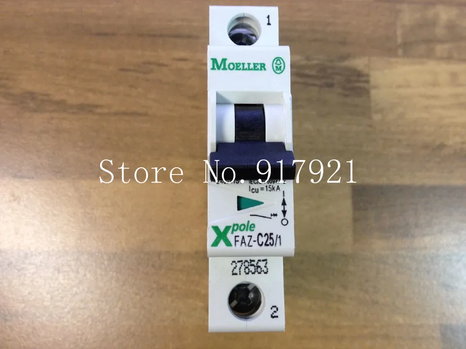 

[ZOB] Muller spot MOELLER FAZ-C25/1 circuit breaker 1P25A (Spain) original authentic --10pcs/lot