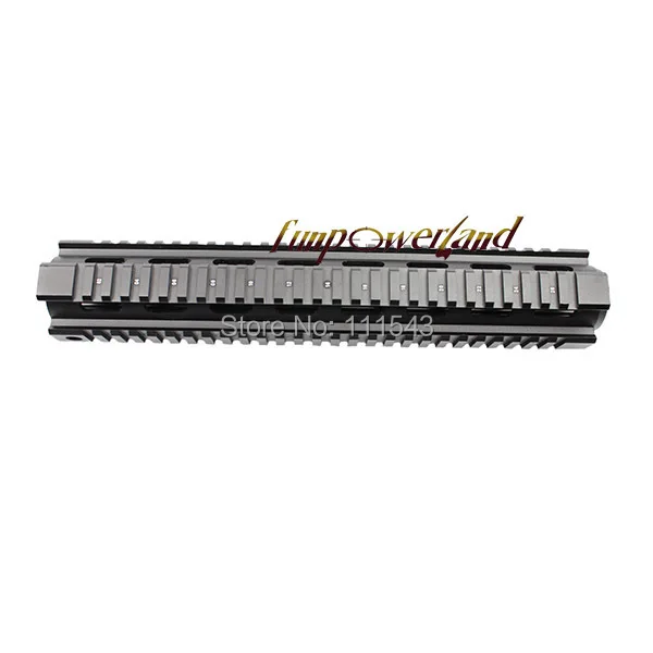 Funpowerland Бесплатная доставка длинная версия генерализм рис Handguard 12 дюймов AR Quad Rail|ar