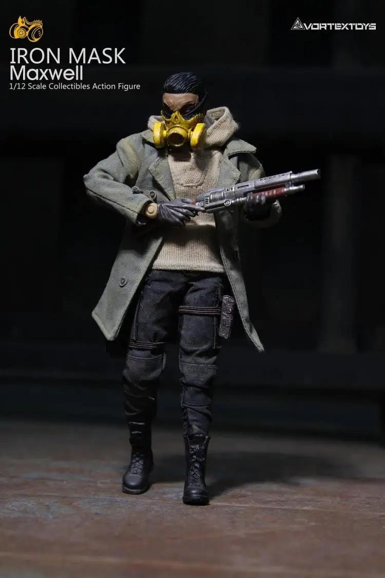 1/12 масштаб Ranger Anonymous V00010 Max Well фигурка куклы с 2 головками " фигурка s
