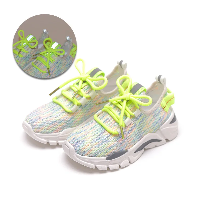 Children Sports Shoes Comfortable Kids Mesh Boys Sneakers Reflective Girls Breathable Net Sapato Infantil | Детская одежда и обувь