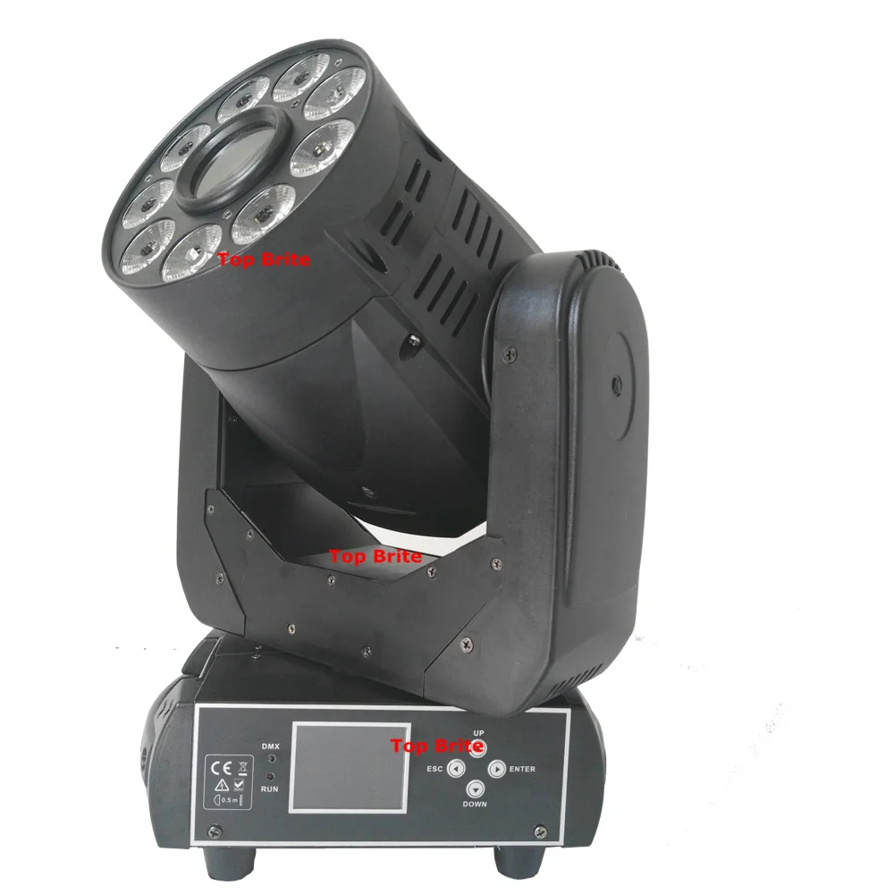 Светодиодный прожсветильник Тор 2 х75 Вт + 9 х12 6 в 1 RGBWA UV Wash|moving head light|led moving lightled |