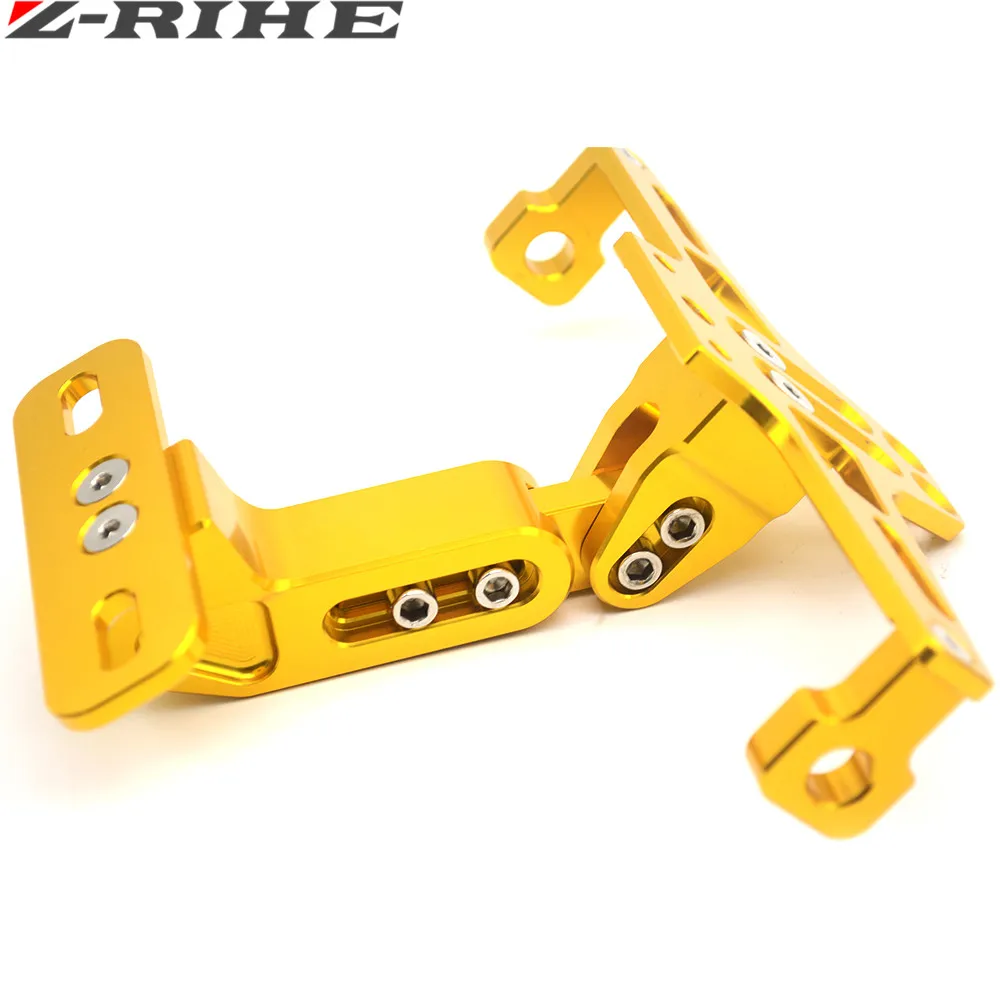 Мотоцикл части универсальный мотоцикл регулируемый угол Алюминиевый номерной