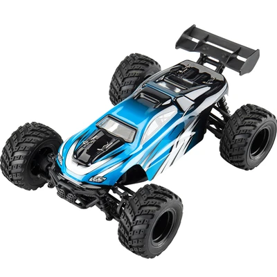 50 км/ч Bigfoot восхождение RC грузовик 1:18 масштаб 4x4 Радио RC внедорожный автомобиль водостойкий пульт дистанционного управления Грузовики Игрушки для детей автомобиль - Цвет: 18858-B
