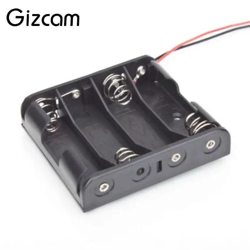 Gizcam 6 V FT батарея клип коробка для хранения батарей Слот держатель чехол 4 упаковок