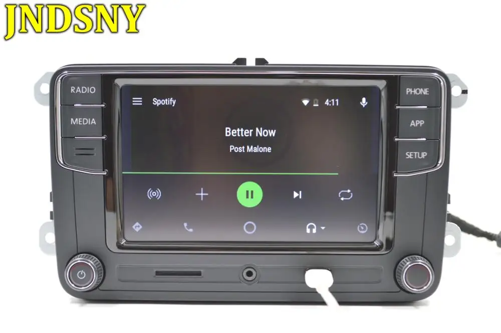 JNDSNY Android Авто CarPlay R340G RCD330G Noname RCD330 Plus MIB радиоприемник для VW Golf 5 6 Jetta CC Tiguan Passat Polo RCD510 RCN210