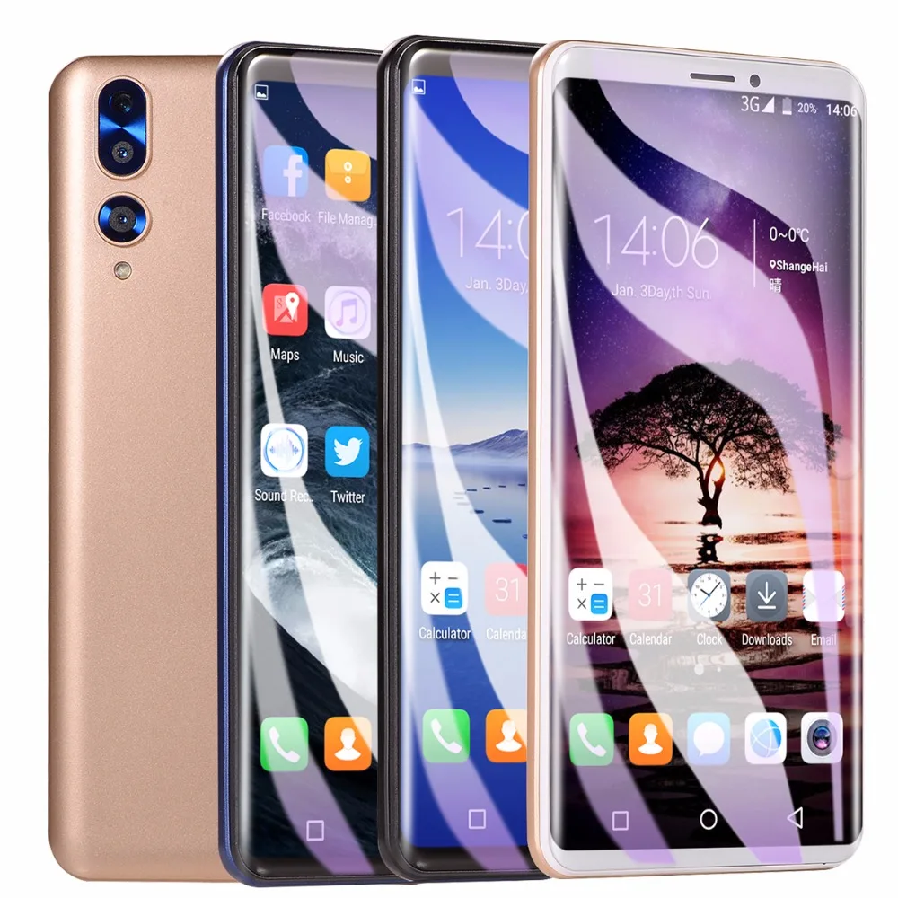 Мобильный телефон GuoPhone P20 Pro MTK6580 четырехъядерный Android 6,0 5," ips 854x480 512MB ram 4GB rom Dual Sim Двойная камера