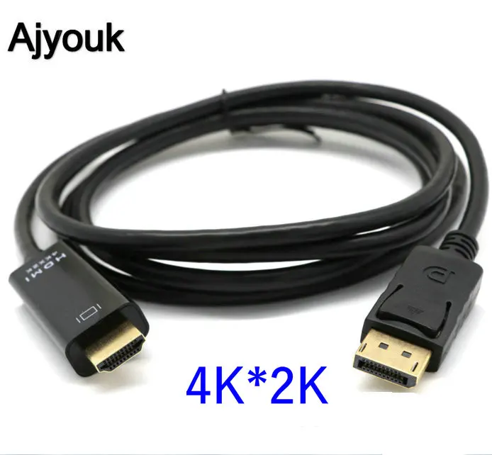 1 шт. адаптер для порта дисплея DP HDMI ПК ноутбуков HD проекторов 8 м 4K * 2K|Кабели VGA| |