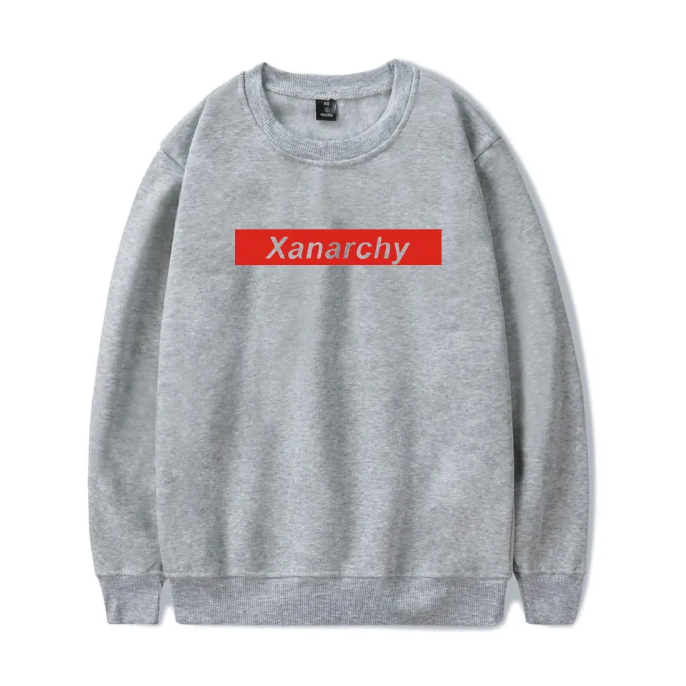 Lil xan Xanarchy Sweatshirts 3D Printed Harajuku Men's Sweatshirt Hip Hop Spring Mens Hoodies | Мужская одежда