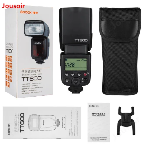 

Godox TT600 GN60 2.4G Wireless Camera Flash Speedlite CD15