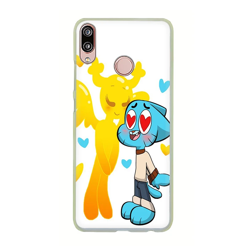 H11 Удивительный мир Gumball жесткий чехол для телефона huawei Honor 6A 6C 7A Pro 7C 7X 8C 8X8 9 10 Lite Play view 20 9X Pro - Цвет: H11